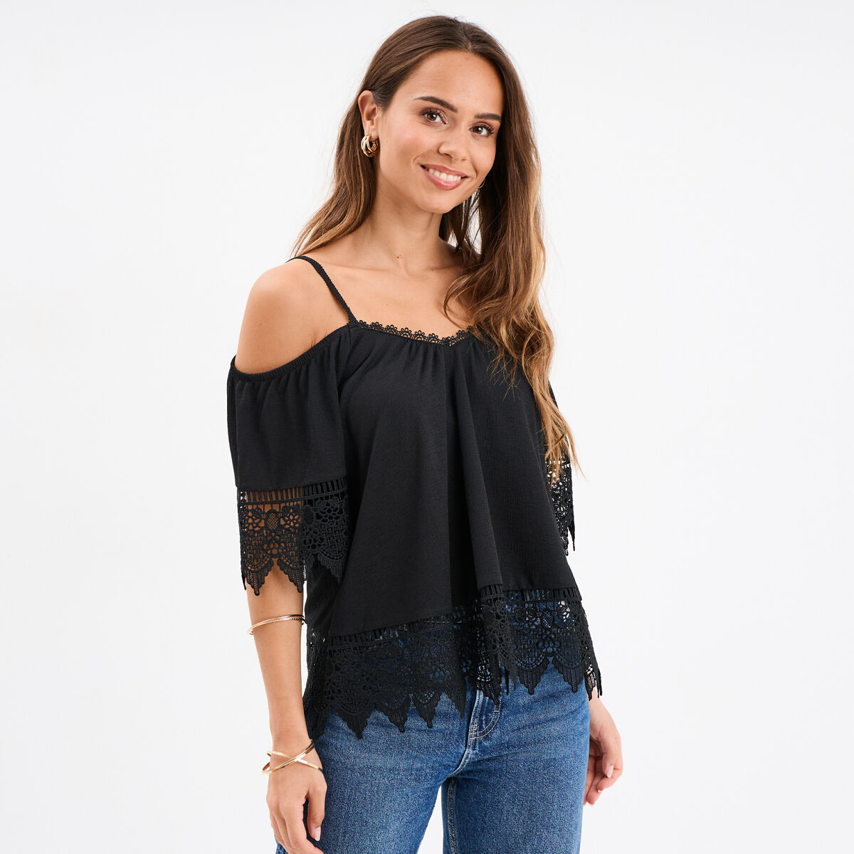 Bikini Femme Mosquitos / La Halle – Taille 36 – Noir – Polyamide/Elasthanne NEUF