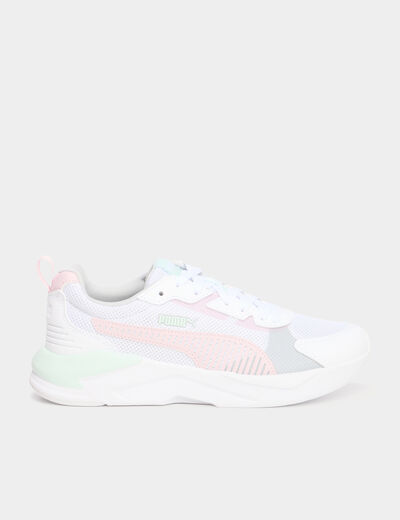 Baskets running à lacets Puma vert pastel femme