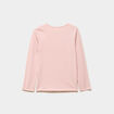 Ensemble pyjama t-shirt pantalon coton rose clair fille