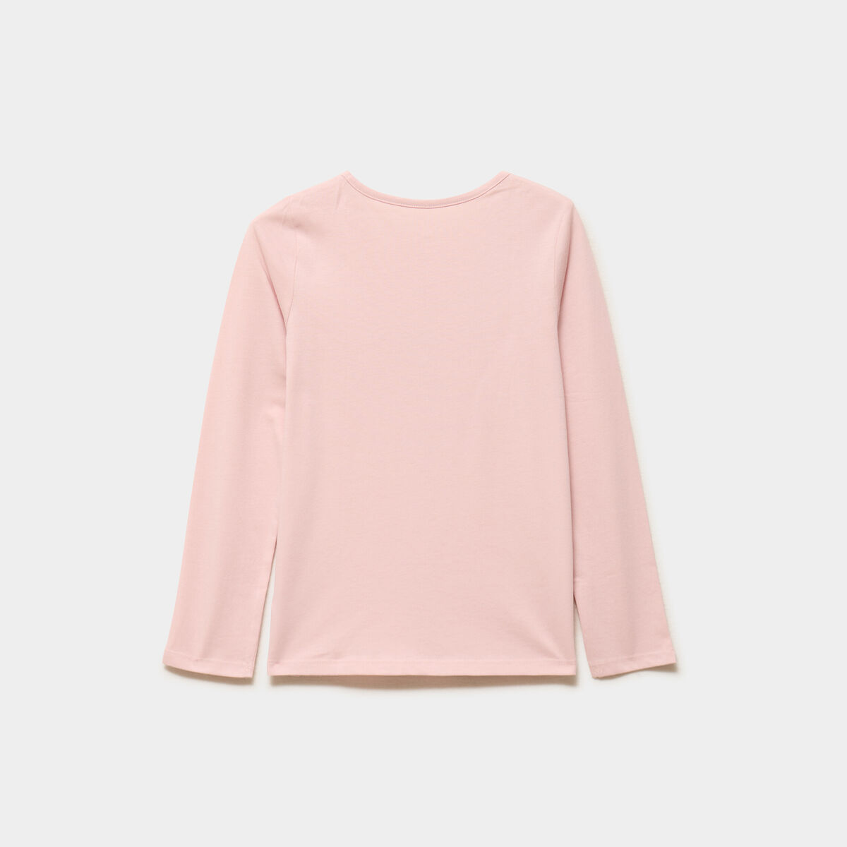 Ensemble pyjama t-shirt pantalon coton rose clair fille