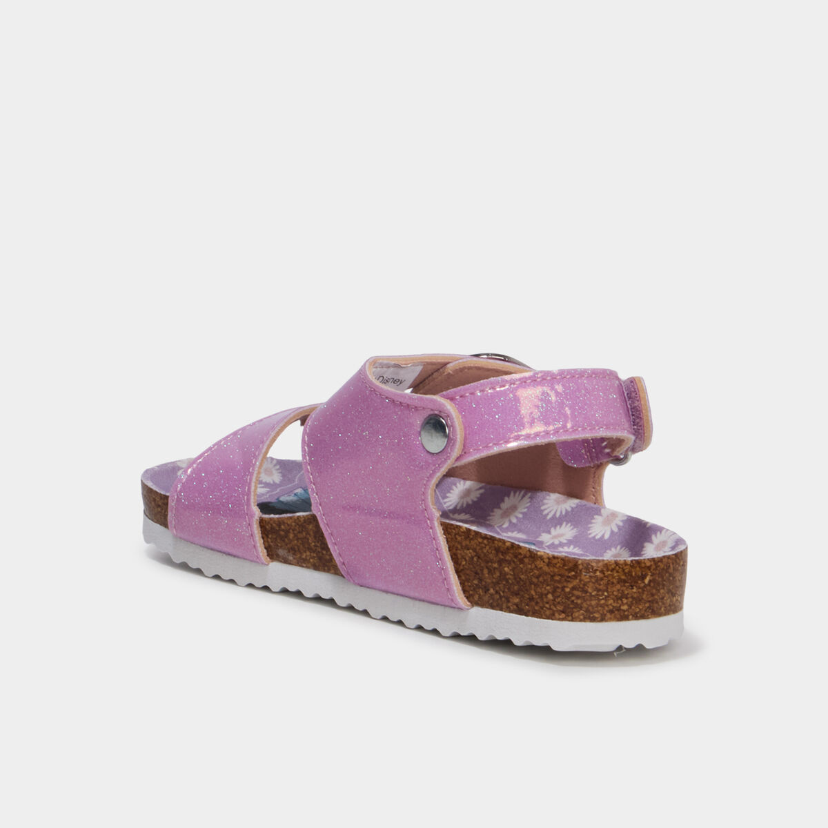 Sandales &agrave; paillettes Reine des neiges rose fille