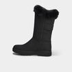 Bottes fourr&eacute;es avec boucles noir femme