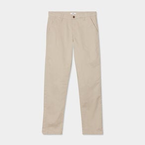pantalon chino droit stretch retrousse sable homme Pantalon chino droit stretch retroussé sable homme