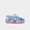Chaussons &agrave; scratchs Stitch bleu fille