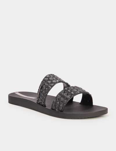 Tongs Ipanema Renda noir femme