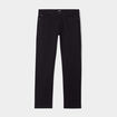 Jeans regular 5 poches denim noir homme