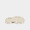 Tennis basses suédine en cuir Puma ivoire femme