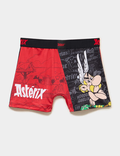 Boxer Ast&eacute;rix rouge homme