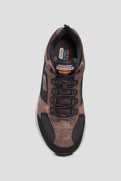 Runnings à mémoire de forme Skechers marron homme
