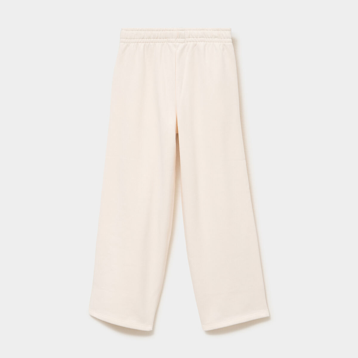 Pantalon de jogging wide leg creme fille