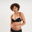 Haut de maillot de bain push up armatur&eacute; noir femme