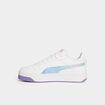 Tennis basses lacets Puma Carina Street mauve fille