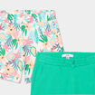 Lot 2 shorts ecru fille