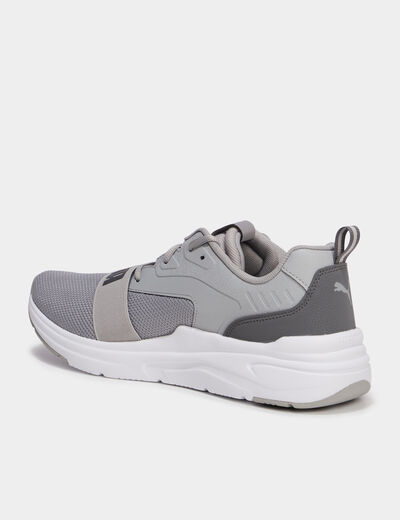 Baskets running softride Wired 2 Puma gris homme