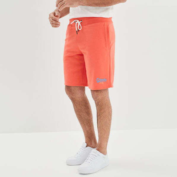Jogging-Short droit Creeks orange clair homme