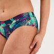 Bas de maillot de bain shorty bleu p&eacute;trole femme