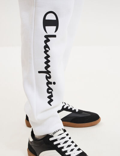 Pantalon de jogging &eacute;lastiqu&eacute; Champion blanc homme