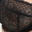 Soutien-gorge embo&icirc;tant en dentelle noir femme grande taille