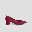 Escarpins à talons rouge femme