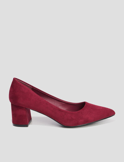 Escarpins à talons rouge femme