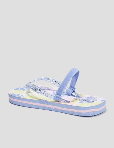 Tongs détails pailletés Wamea Beach multicolore fille