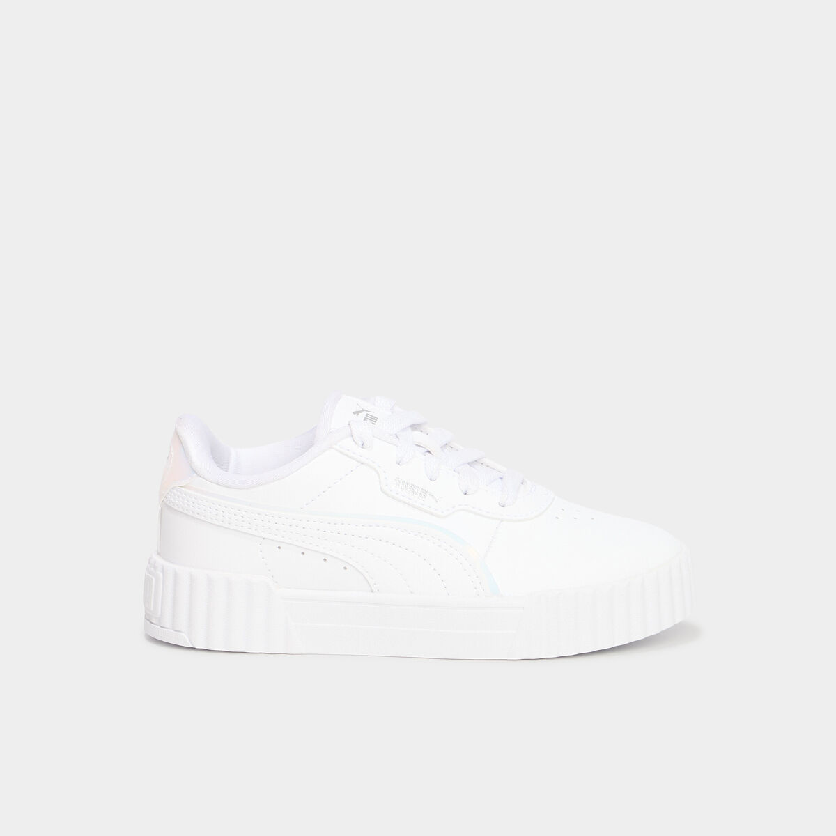 Tennis basses &agrave; lacets Puma mauve fille