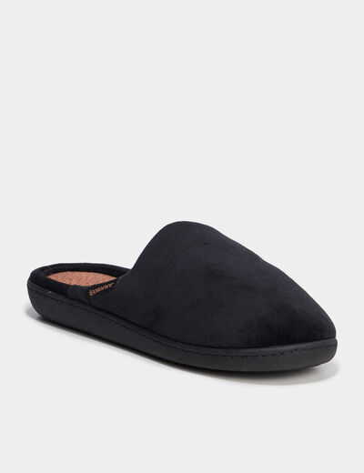 Chaussons mules Isotoner sable femme