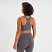 Brassi&egrave;re de sport dos nageur gris fonc&eacute; femme