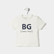 T-shirt manches courtes coton blanc b&eacute;b&eacute; gar&ccedil;on
