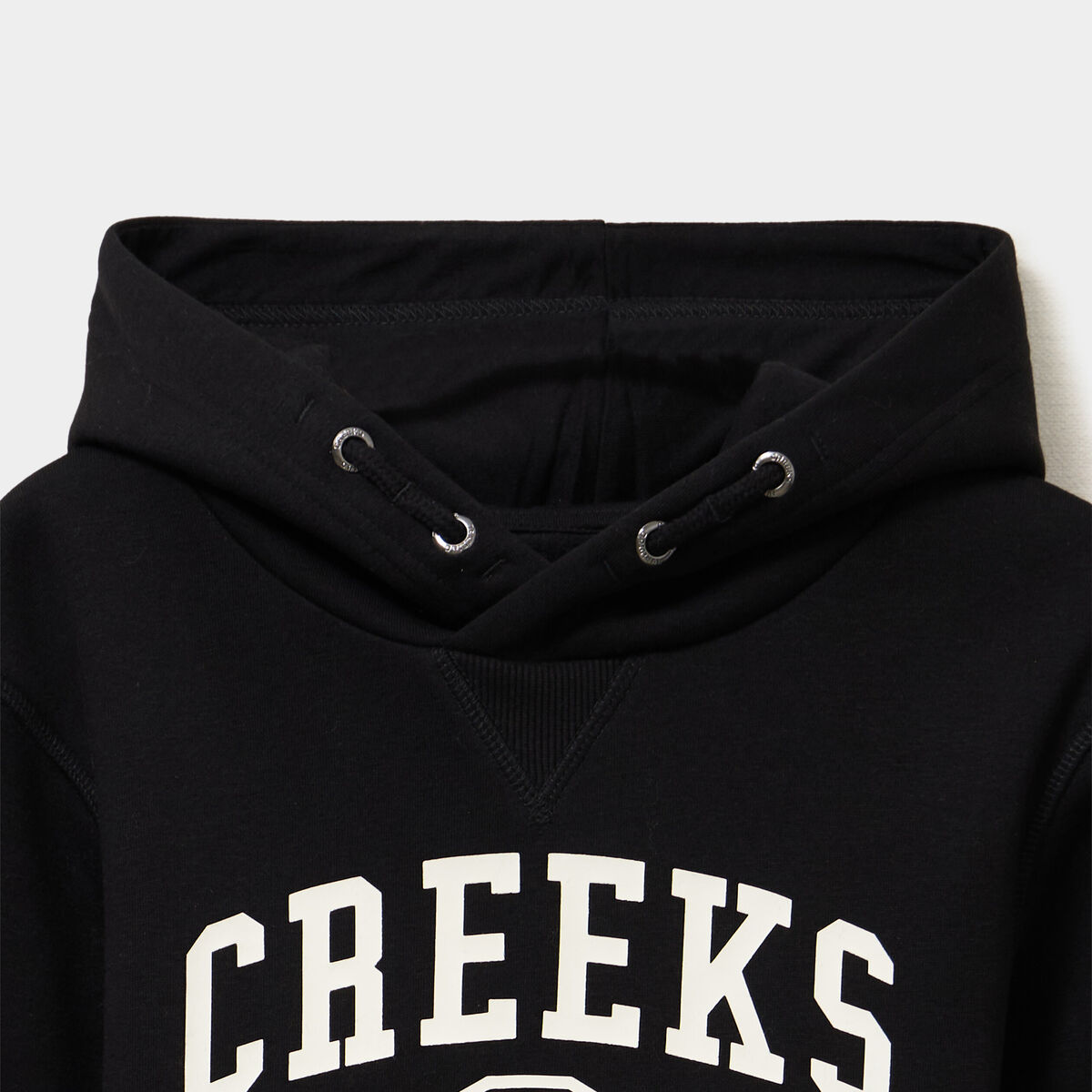 Sweat hoodie 1 poche oversize noir gar&ccedil;on