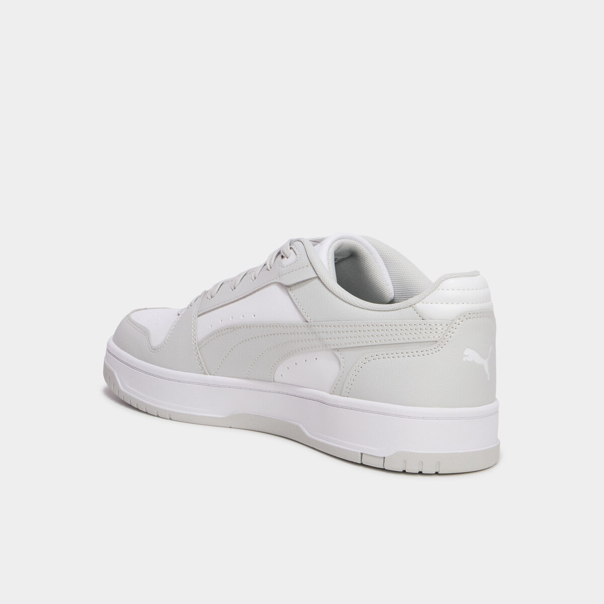 Baskets &agrave; lacets Puma Rebound Slam gris clair homme