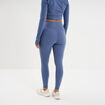 Legging de sport taille haute bleu fonc&eacute; femme