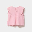 Ensemble 3 pièces coton majoritaire rose clair bébé fille