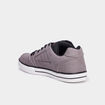 Tennis basses en toile à lacets gris homme