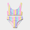 Maillot de bain 2 pi&egrave;ces multicolore fille