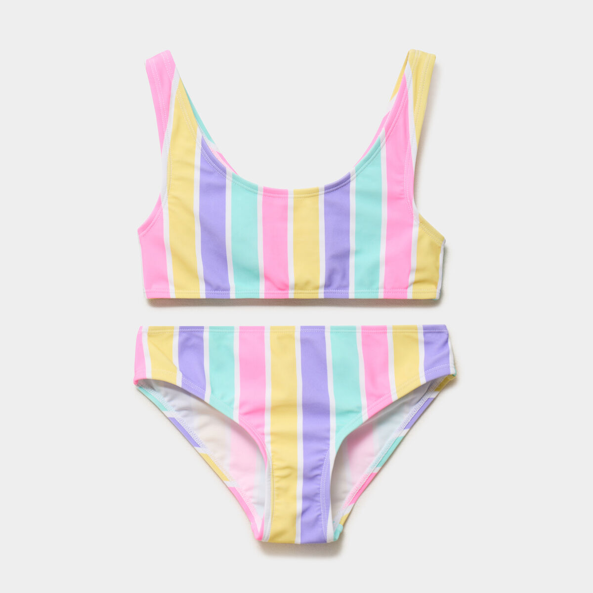 Maillot de bain 2 pi&egrave;ces multicolore fille