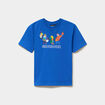 T-shirt col rond coton Brawl Stars bleu marine gar&ccedil;on
