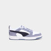 Tennis &agrave; lacets en cuir Puma Rebound V6 bleu lavande homme