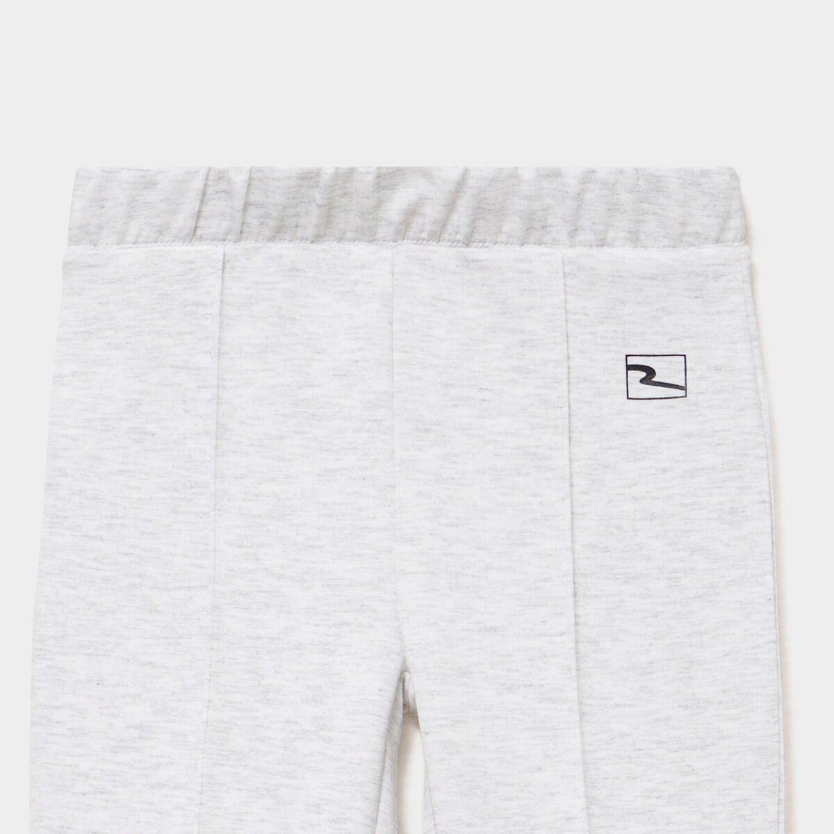 Pantalon de jogging bootcut stretch gris clair fille