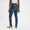 Jeans slim taille haute denim dirty femme
