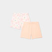 Lot 2 shorts ecru fille