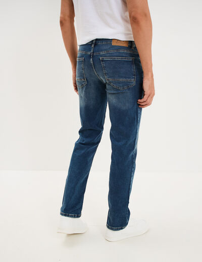 Jean stretch coupe regular denim dirty homme