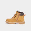 Bottines zippées Trappeur camel garçon