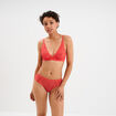 Soutien-gorge foulard dentelle rouge femme