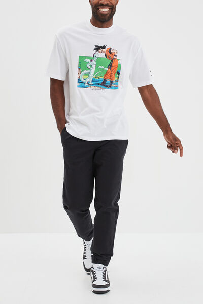 T-shirt manches courtes Dragon Ball Z blanc homme