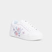Baskets basses &agrave; lacets multicolore femme