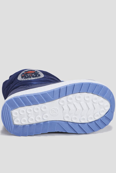 Bottes de neige bleu marine bébé garçon
