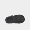 Bottines chelsea zippées paillettes noir bébé fille