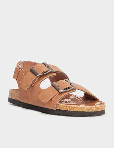 Sandales marron clair garçon