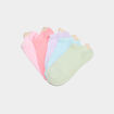 Lot 5 paires de socquettes multicolore fille